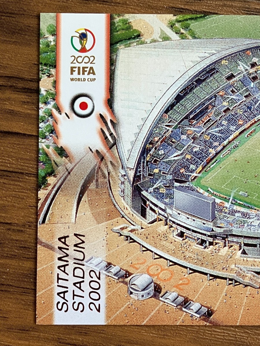 Free Shipping! Panini 2002 FIFA World Cup Card No.20 Saitama