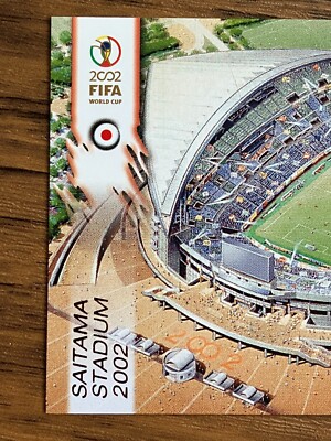 Free Shipping! Panini 2002 FIFA World Cup Card No.20 Saitama