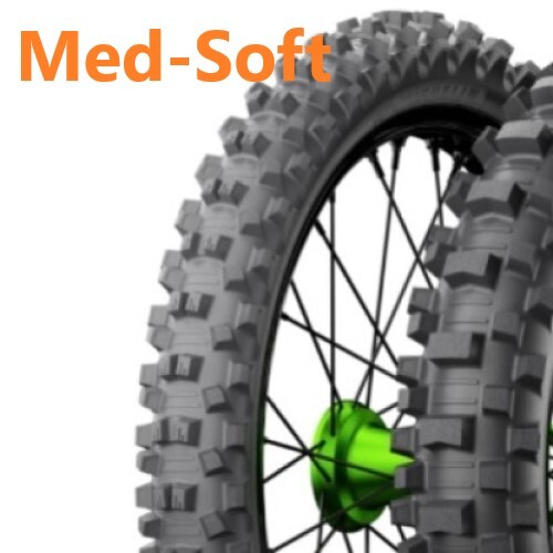 Motocross MX Tyre Michelin Starcross 6 80/100 -21 NHS Med/Soft Front Aprilia