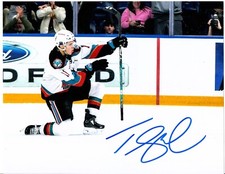 TIJ IGINLA UTAH HOCKEY CLUB KELOWNA ROCKETS 8X10 AUTOGRAPHED SIGNED PHOTO COA
