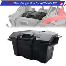 73qt UTV Rear Cargo Storage Box Compatible with Polaris RZR PRO XP/XP 4 2020-25