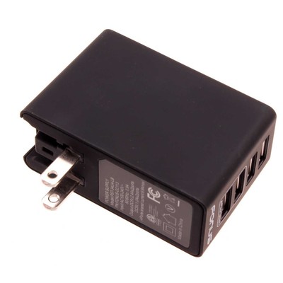 34W Home Charger 4-Port USB 6.8A Wall for Cell Phones