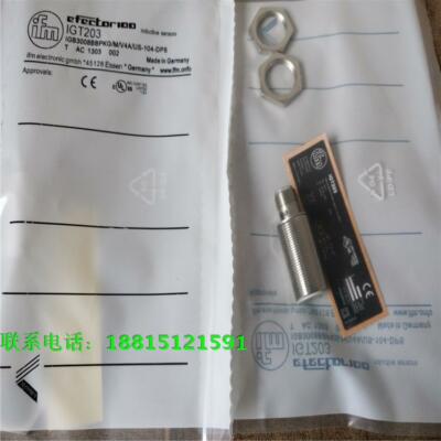 NEW IFM IGT203 INDUCTIVE SENSOR PROXIMITY SWITCH free shipping