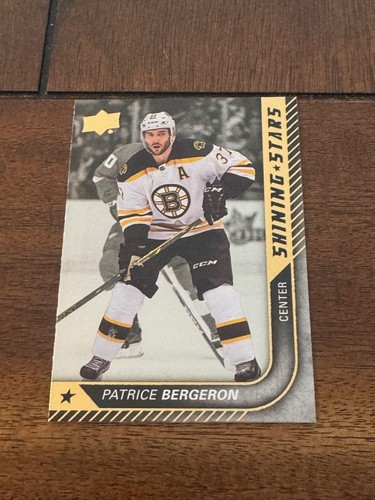 2015-16 Upper Deck Shining Stars #SS-24 Patrice Bergeron Sports Trading Card