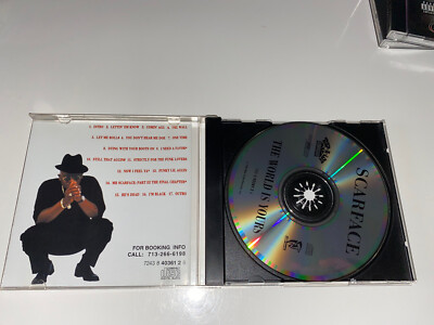 CD: MR. SCARFACE - The World Is Yours (1993)Rare Texas Rap G-Funk