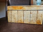  Antique  Art  Scrimshaw Nautical Scenes CIVIL WAR BONE SCRIMSHAW BOX  — photo 2