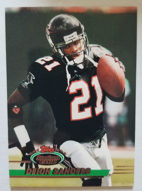 Deion Sanders 1993 Stadium Club #100