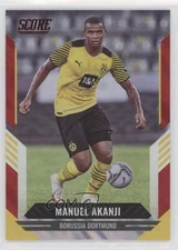 2021-22 Panini Score FIFA Red Lava Manuel Akanji #123