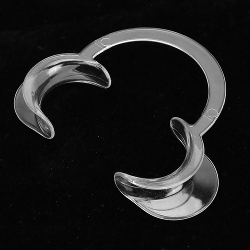 20pcs Disposable Lip Cheek Retractor Transparent CShape Teeth Whitening Mout 3CS - Picture 4 of 12