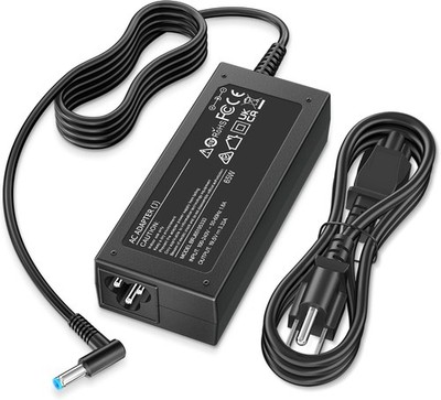 Charger for HP Laptop Computer 65W 45W Smart Blue Tip Power Adapter