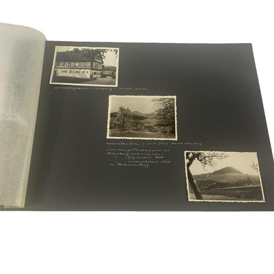 Vintage German Scrapbook Album Pages Zwiefalten Hohenstaufen Landscape Photos