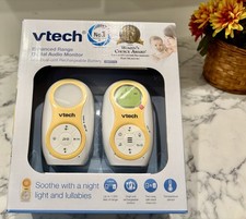 VTech DM1215 Enhanced Range Digital Audio Monitor w/ Dual Unit Rechargeable NEW