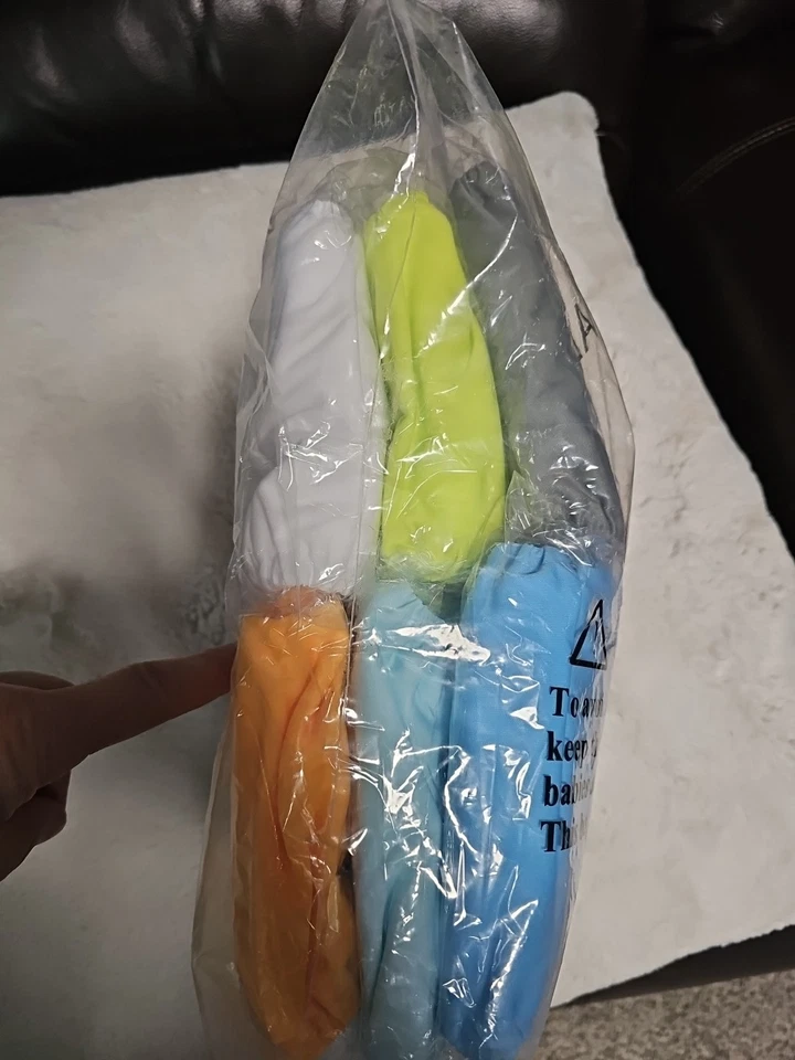 ALVABABY Baby Cloth Diaper 6 Pack with 12 Inserts One Size Cloth Diaper Cover... - Image 2 of 4