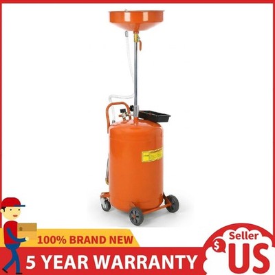 20 Gallon Oil Drain Tank ,Air Operated Portable Drain Container ,Oil Change Tank