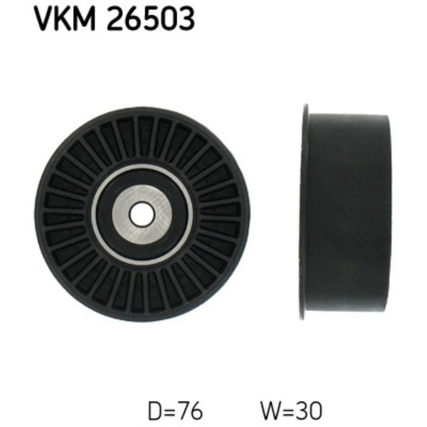 Umlenk-/FüHrungsrolle Zahnriemen Skf Vkm 26503 FüR Renault Opel Trafic Ii-image