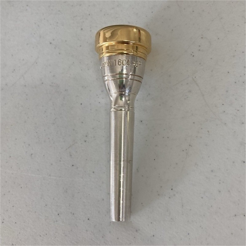 Yamaha 16C4-GP Trumpet Mouthpiece Silver Plated Brass w/ Gold Rim