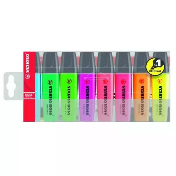 ZakreśLacze Boss Original (8 Sztuk) Stabilo-image