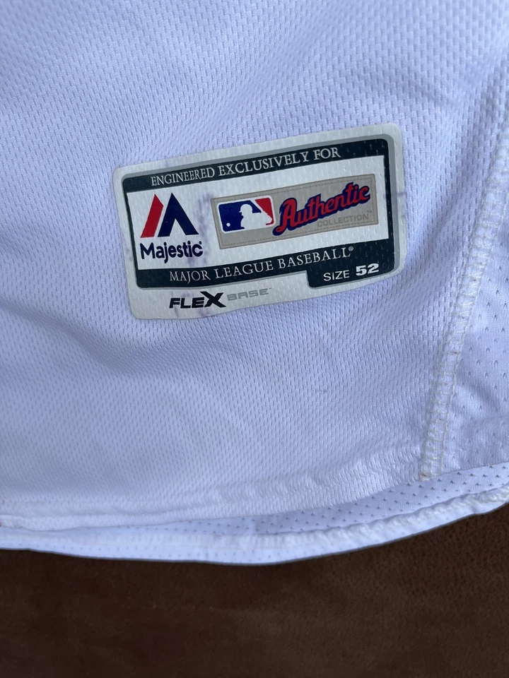 Camiseta Justin Verlander Serie Mundial Astros de Houston 52 XL Majestic Flex Base MLB Foto 3 de 4