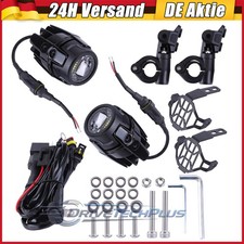 Zusatzscheinwerfer Nebelleuchte E9-Gepr&uuml;ft + Kabelbaum F&uuml;r BMW R1200GS F850GS
