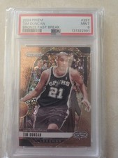 2024 Prizm Tim Duncan Fast Break Bronze 4/20 PSA 9 420! 🌿🪴🌿🪴🚬🚬 Spurs HOF!
