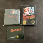SUPER MARIO BROS VINTAGE CARTRIDGE NINTENDO ORIGINAL BOX WITH BOOKLET  1985