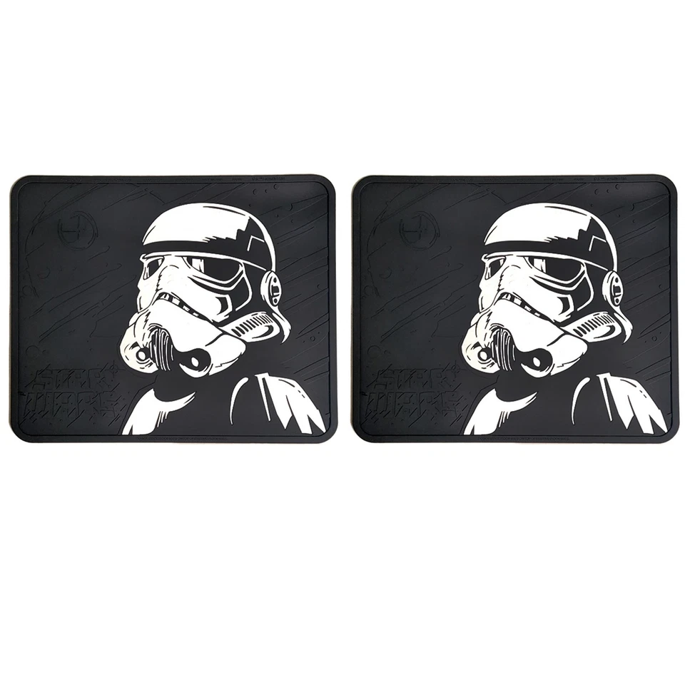 Juego de alfombrillas de goma de alta resistencia Star Wars Stormtroopers para Honda Foto 3 de 4