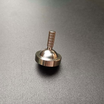 New Stainless Steel Hand Twisting Spinning Top Gyro Gyroscope Spinner Toy Gift