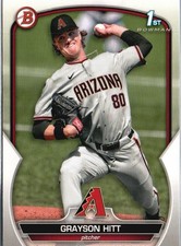 2023 Bowman Draft #BD-57 Grayson Hitt