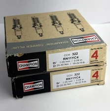 8x Pcs CHAMPION SPARK PLUG RN11YC4 Resistor Copper Plug thumbnail 3