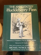 Mark Twain THE ANNOTATED HUCKLEBERRY FINN  1st Edition