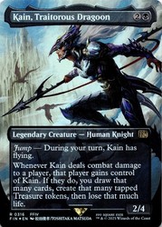 Kain, Traitorous Dragoon (Borderless) #316 Foil - Final Fantasy - MTG