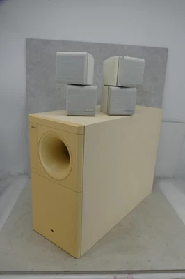 BOSE ACOUSTIMASS 5 Series II SUBWOOFER + 2x CUBE Doppelcubes Cubes Lautsprecher - Bild 1 von 4