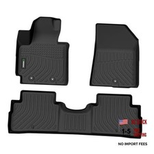 Floor Mats Fit for Kia Soul 2014-2019 All 1 for Kia Soul/2014-2019 Black