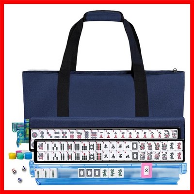 American Mahjong Tile Set, American Mahjong Set Complete with Bag, 166 White ...