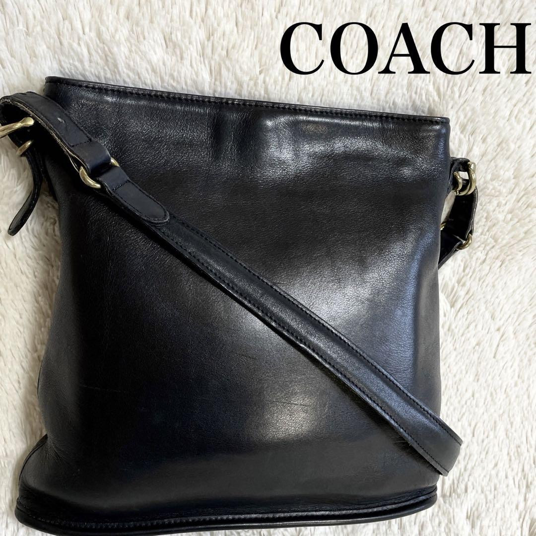 Vintage Coach Glove Tan Leather Crossbody Shoulder Bag Pre-Owned Excellent Condition  