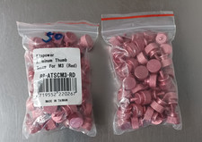 Bitspower M3 Thread Anodized Thumbscrew - Red 50 Pack BP-ATSCM3-RD