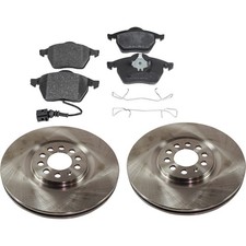 Front Brake Disc Rotors and Pads Kit for VW Sedan Audi TT Quattro Jetta Golf 02