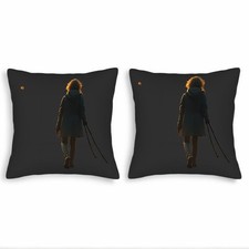 Set of 2 Throw Pillow Covers 18x18in - Elegant Geometric Pattern Design