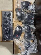 (Lot of 7)  Wired USB Keyboard & Mouse Set - Lenovo 