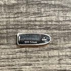 Silver Bullet  1 Gram .999 Pure Silver Ammo Shape Second Amendment Bullion