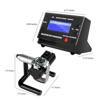 No.1000 Timing Timegrapher Accuracy Mechanical Watch Tester Calibrator  aBNCrMT