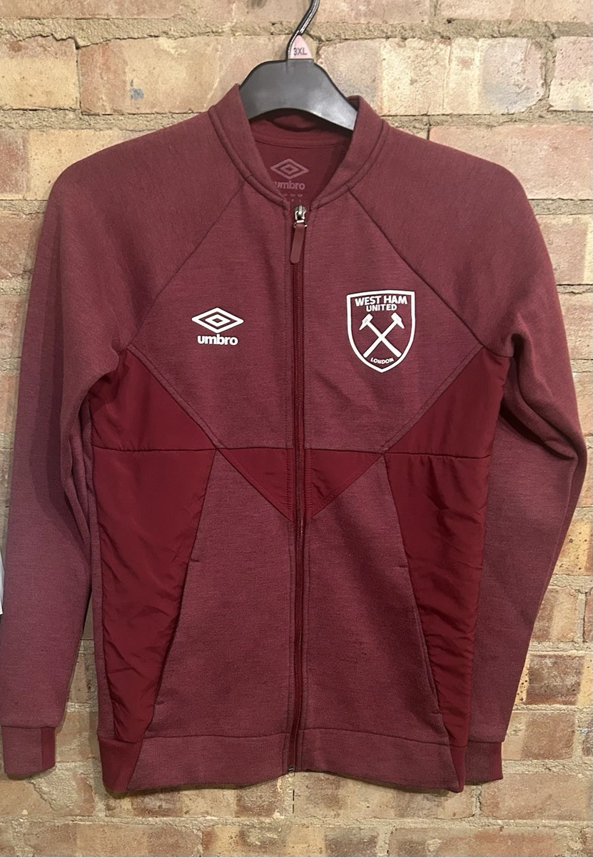 Veste D'entraînement West Ham United Umbro - Taille M Homme - Rouge Avec Numéro 9