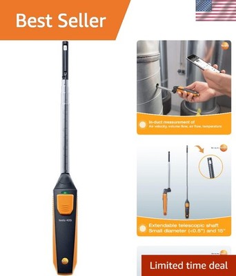 Precision 405i Airflow Anemometer   Bluetooth Enabled for Easy Tracking