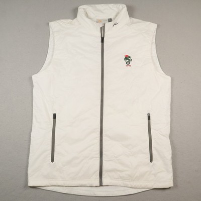 Kjus Retention Vest Mens Large Puffer Golf Full Zip Monterey Peninsula CC Logo