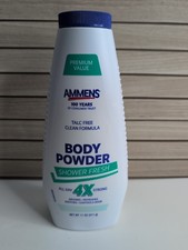 Ammens Medicated Powder Shower Fresh - Talc-Free Odor Control 11 fl oz