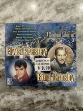 Elvis Presley Bing Crosby A CHRISTMAS COLLECTION 2 CD set NEW FACTORY SEALED