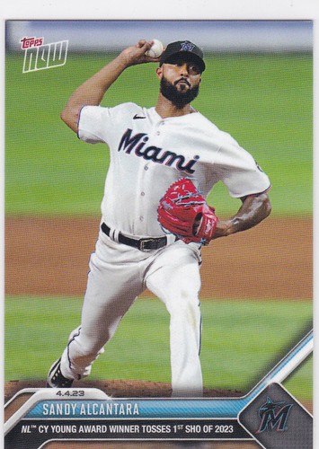 2023 Topps Now 46 Sandy Alcantara