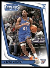 2021-22 Panini Chronicles #100 Aaron Wiggins Oklahoma City Thunder Rookie