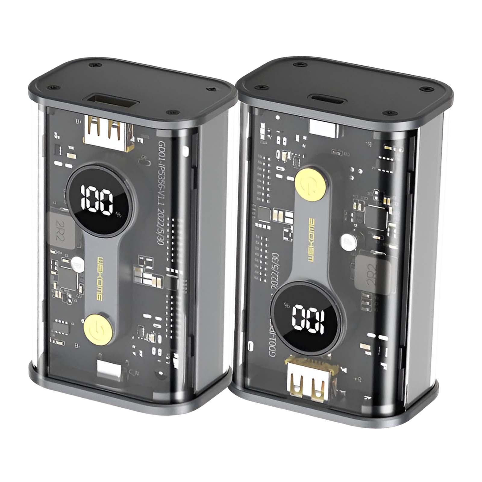 Batterie de secours 10000mAh WEKOME idéale pour vos voyages et trajets