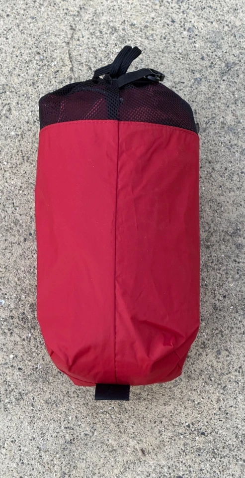 NUEVO - SIERRA DESIGNS Parka Impermeable/Transpirable en Bolsa #RN60918, Talla L, Rojo Foto 3 de 4